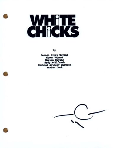 Terry Crews signed Autogramm White Chicks Filmskript komplettes Drehbuch COA