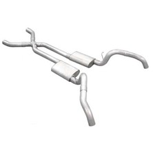Pypes Performance 3 Exhaust System W X-pipe For 1967-1969 Camaro V8