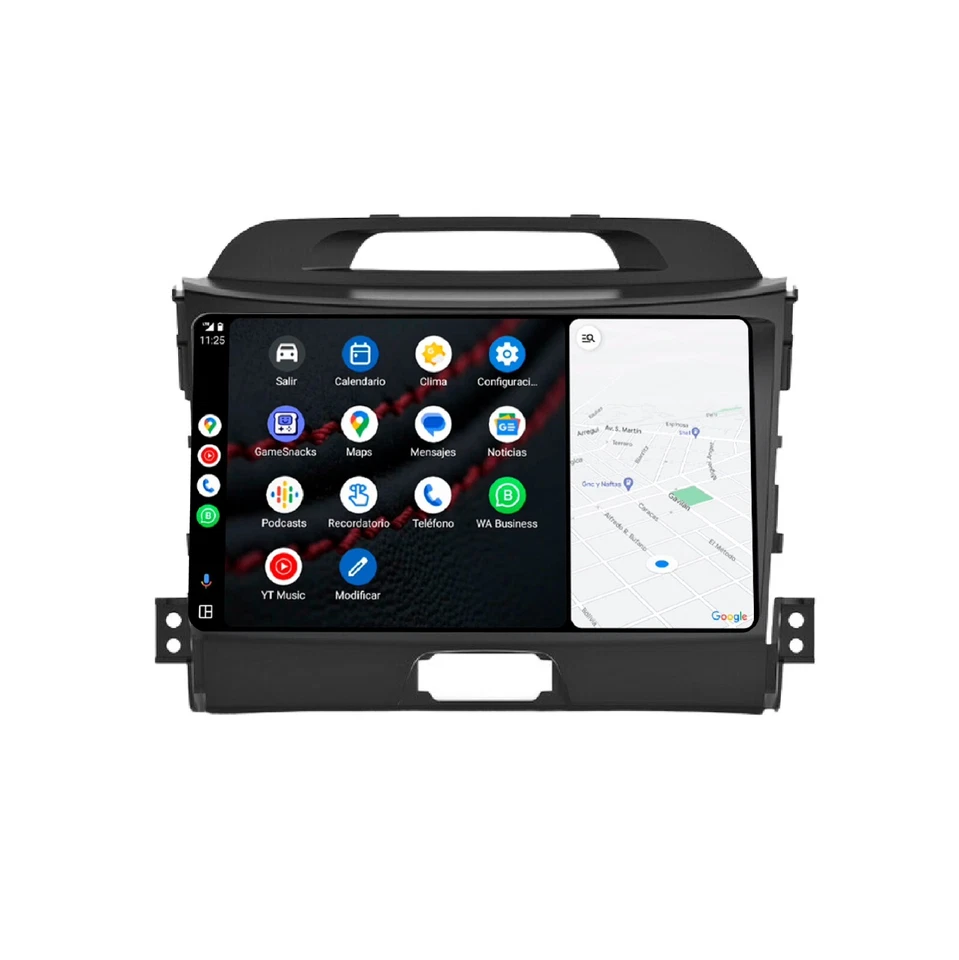 Autoradio Android 13 Kia Sportage 2010-2016 -4GB ram 64GB rom Telecamera inclusa - Immagine 3 di 4