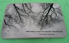 2007 SATURN AURA  OEM FACTORY YEAR SPECIFIC SUNROOF GLASS  NO ACCIDENT FREE SHIP