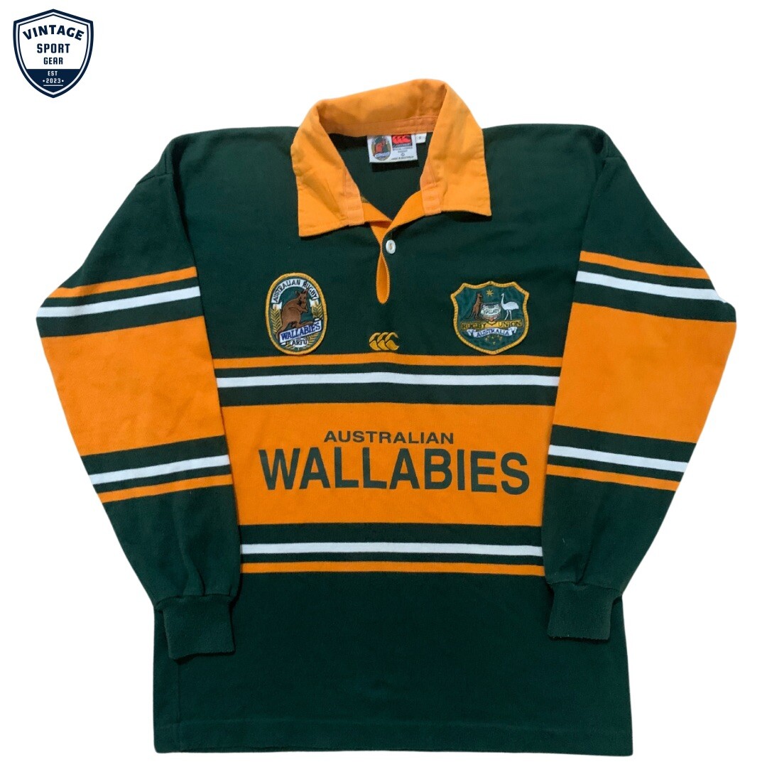 90s Canterbury Wallabies Jersey ラガーシャツ Wallabies 90's Rare Canterbury Rugby Jersey - Small | eBay
