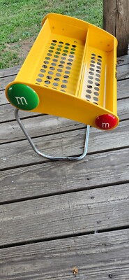 M&M Retail Display Candy 1990s Top Shelf  With Rack. 