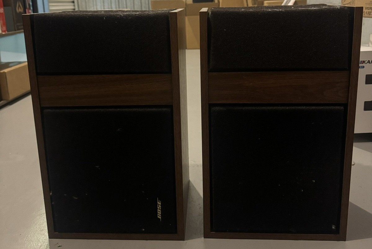 VINTAGE BOSE 301 SPEAKERS NICE!!! | eBay