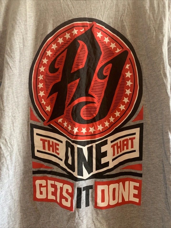 Camiseta Auténtica AJ Styles P1 THE ONE WHO THAT GET IT DONE WWE Talla M Mediana Foto 2 de 4