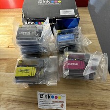 LC61/65XL Cyan, Magenta, Yellow, Black Brother EZ Ink Cartridges - Lot of 19