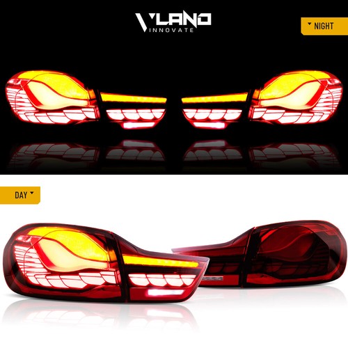 VLAND LED Tail Lights For 14-20 BMW 4Series F32F33F36&15-20 M4 F82F83 Sequential - Picture 11 of 15