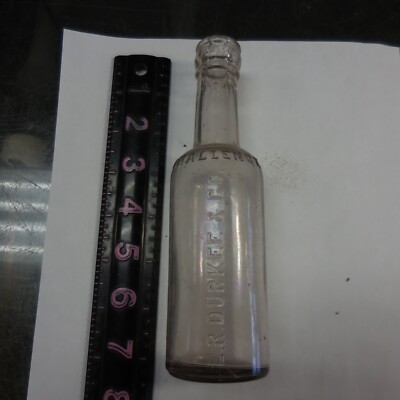 Vintage E.R. Durkee & Co. Challenge Sauce Bottle