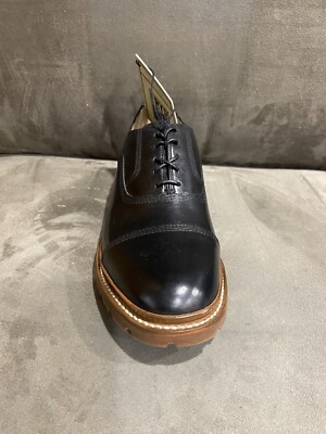NEW! Frye James Bal Lug Oxford 87943 Mens Black Leather Lace  display picture 3