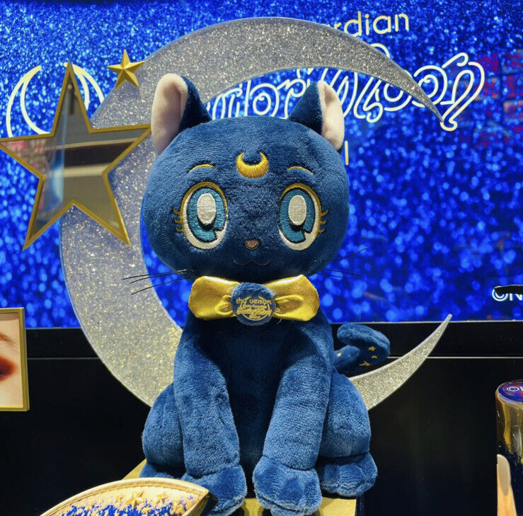 Shu Uemura Sailor Moon Luna Mascot Plush Toy Japan | eBay Shu Uemura Sailor Moon Luna Mascot Plush Toy Japan | eBay