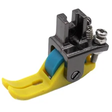 Non-Stick Teflon (PTFE) Foot with Rubber Roller for Industrial Sewing Machine
