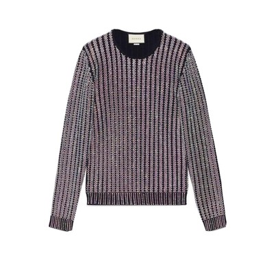 Gucci Crystal Embellished Sweater 
