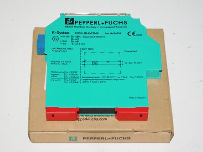 New Pepperl Fuchs KCD0-SD-EX1.1245 185534 Signal Isolator Safety Barrier Module