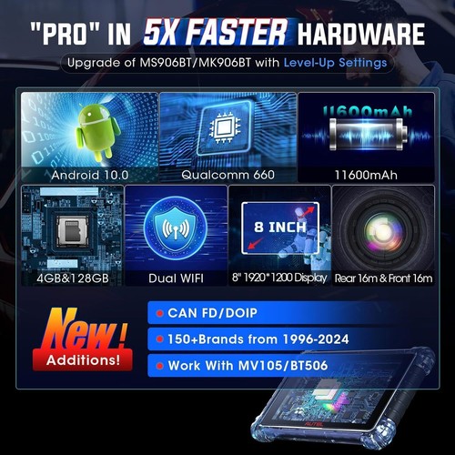 ⚡2025⚡Autel MaxiCOM MK906 PRO OBD2 Auto Car Diagnostic Scanner ECU Coding - Picture 6 of 13