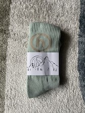 Hidden NY (New York) Mint/Pistachio Socks *Brand New* MADE IN USA