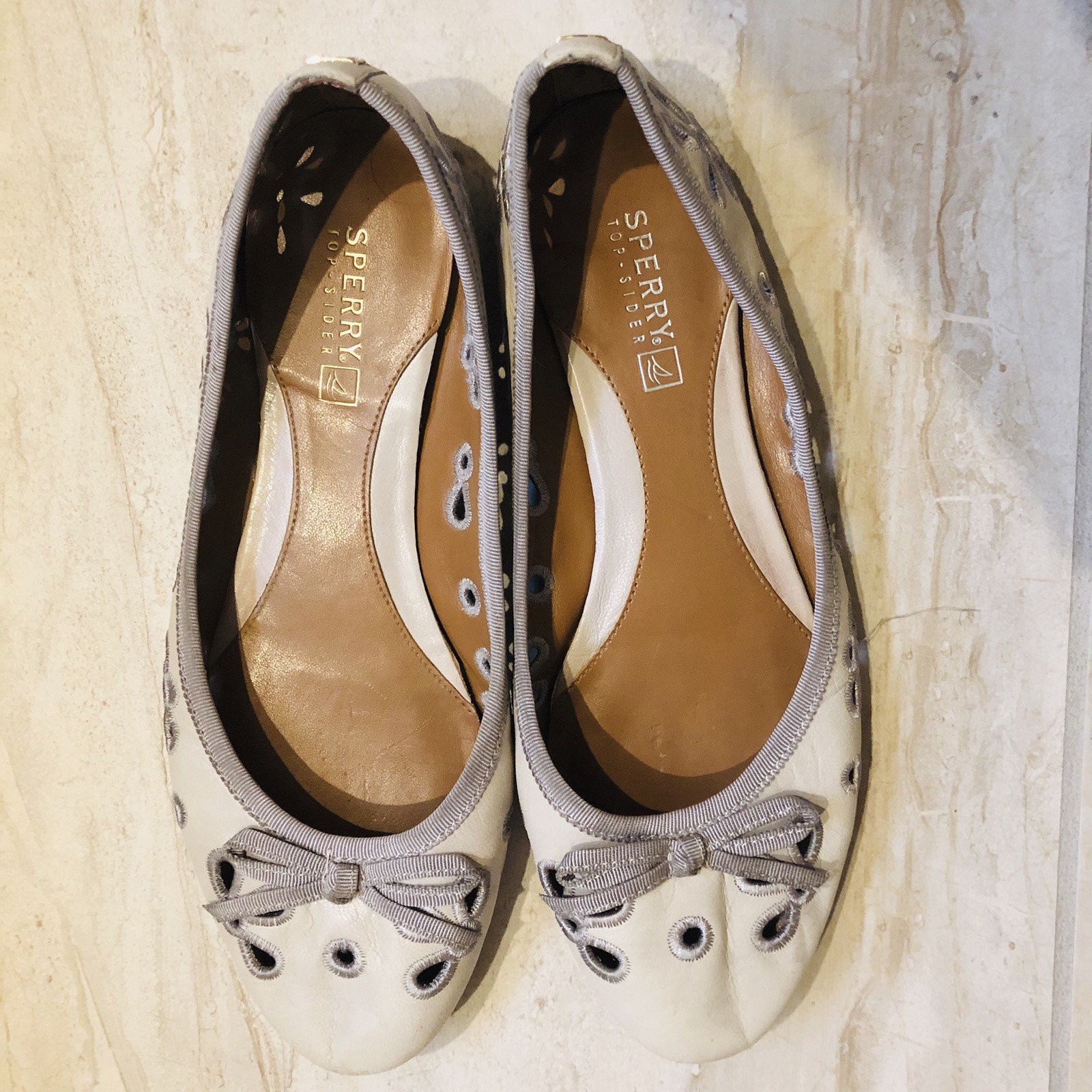 sperry ballet flats