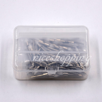 100-Piece Dental Prophy Polishing Brush Assortment - Nylon Flat, Mane & Tapered Styles (USA Stock)