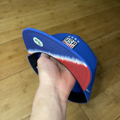 Nike Pro Cap USWNT Team USA Royal Blue L/XL Snapback Hat