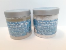 Bath Salt  Scrub 100 Natural Dead Sea Collection Frosted Coconut Snowball
