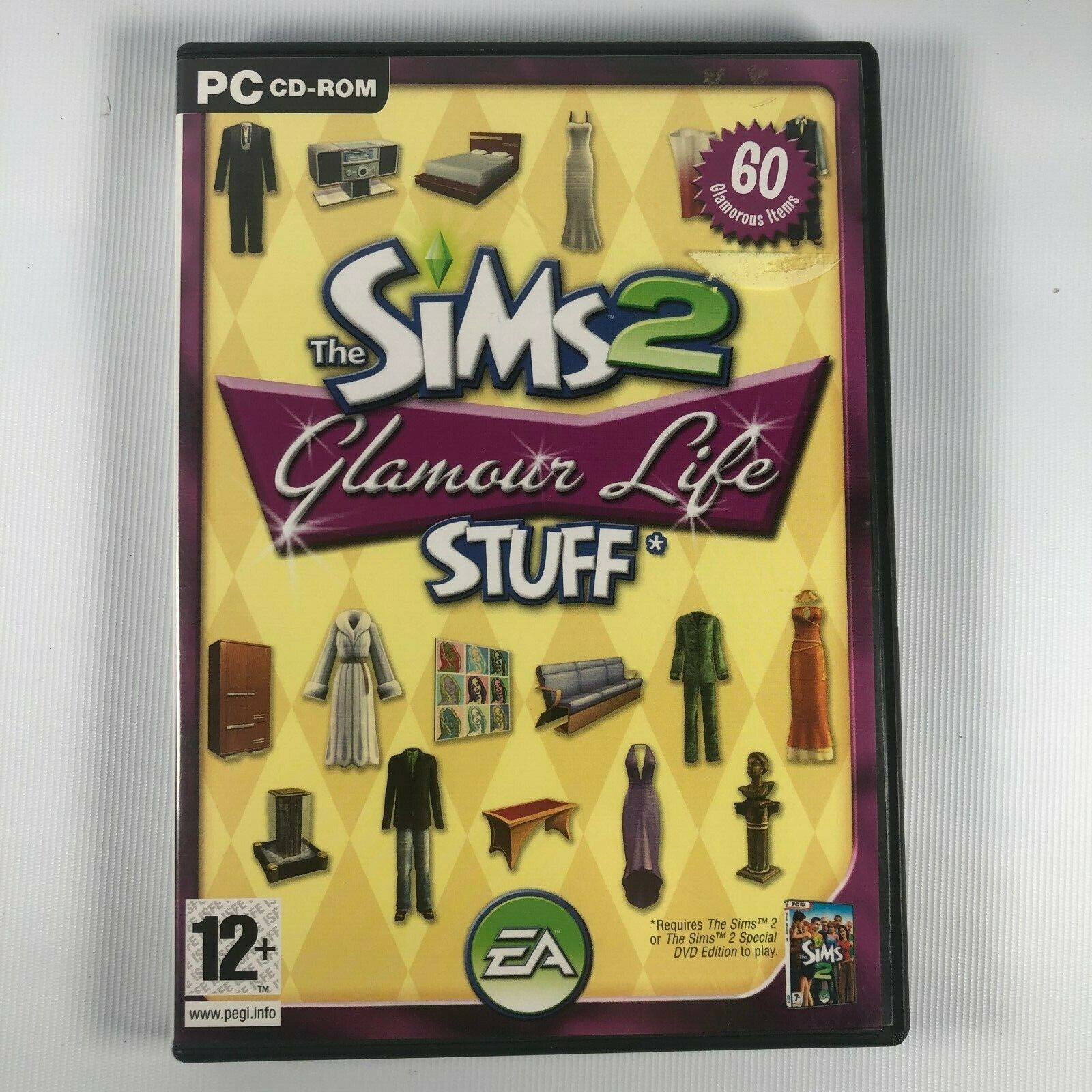 The Sims 2: Base Game with Expansion Lot Bundle 4 games PC CD Nightlife,  Seasons