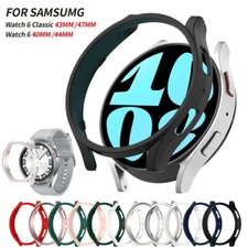 Screen Protector Case Cover For Samsung Galaxy Watch 6 40 44mm Classic 43mm 47mm