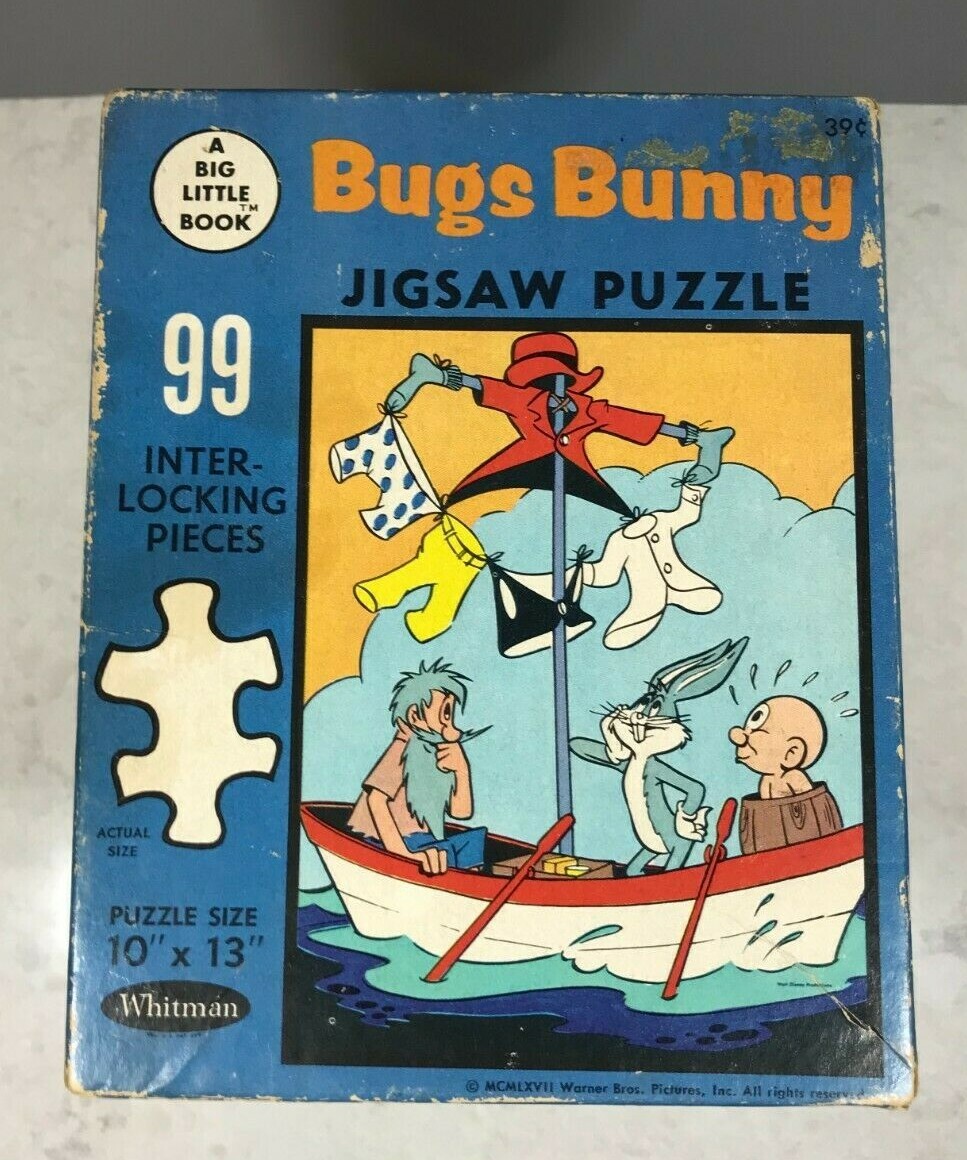 Vintage 1967 Bugs Bunny Jigsaw Puzzle 10