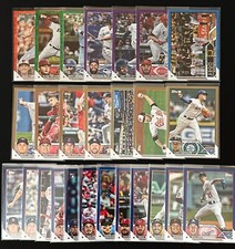 2023 Topps Series 1 & 2 Parallels - Blue, Purple, Gold, Rainbow, Foil - YOU PICK