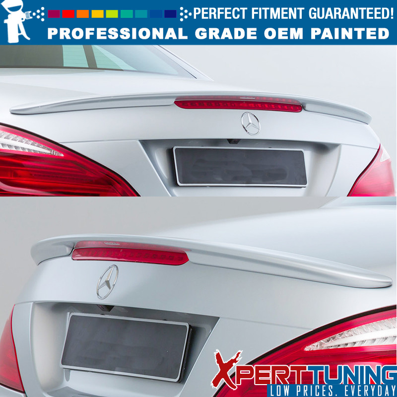 Fits 13-20 Benz SL-Class R231 D Style Rear ABS Trunk Spoiler- Painted ...