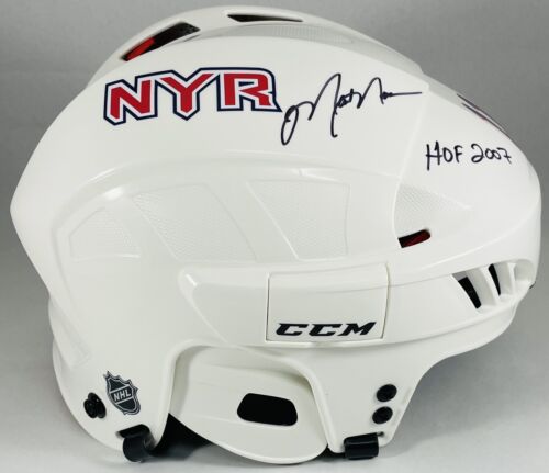 Mark Messier Signed New York Rangers Full-Size Helmet FS Autographed Steiner COA - Picture 1 of 3