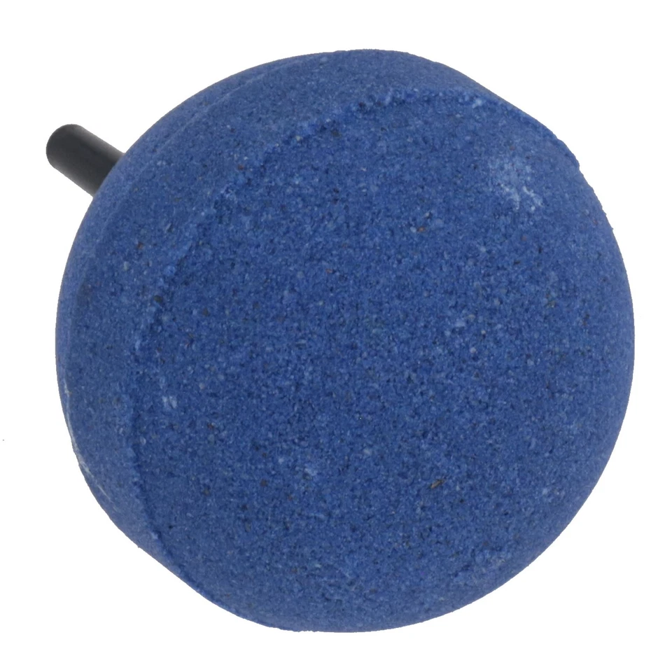 50mm Blue Ceramic Airstone Ball Hi Oxygen Air Stone For Koi Pond Aquarium Tank - Image 3 of 4