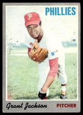 1970 Topps Grant Jackson #6 Philadelphia Phillies