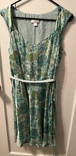 Ann Taylor Loft Size 8 Mint Sage Green Dress
