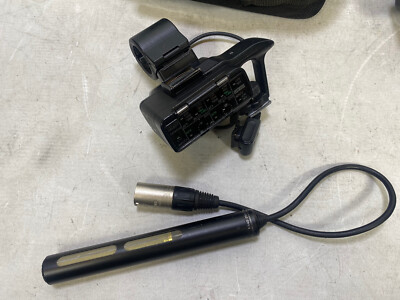 Sony XLR Adapter Kit XLR-A1M mit Sony ECM-NV1 Elektret Kondensator XLR Mikrofon