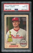 2017 Topps Heritage Tommy Joseph #190 PSA 10 (28570902)
