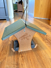 Wild Birds Unlimited Green Heavy-duty Polywood Bird Feeder Ecofriendly 11" x 10"