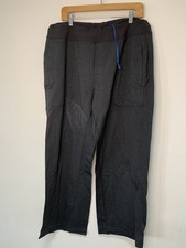 lululemon athletica Men's XXL Gray Sweatpants Drawstring Straight Leg Stretch