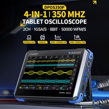 FNIRSI DPOS350P Oscilloscopio Digitale 4 in 1 Generatore di Segnale Frequenza Spettro