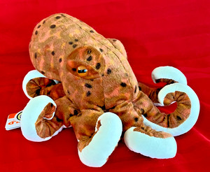 Wild Republic Cuddlekins Pacific Octopus 12 Inch Animal Plush Figure NWT