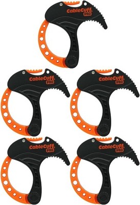 Adjustable Reusable Cable Tie Replacements for Extension Cords or Electronics 5