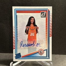 2025 Panini Donruss WNBA Aneesah Morrow Rated Rookie Auto Connecticut