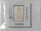 Fractional PAMP Bar 2.5 grams 999.5 Platinum - Sealed C009285