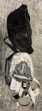 1990  s GENUINE LEATHER FANNY PACK by MUNDI  ERGALOGIK WASTE PACK