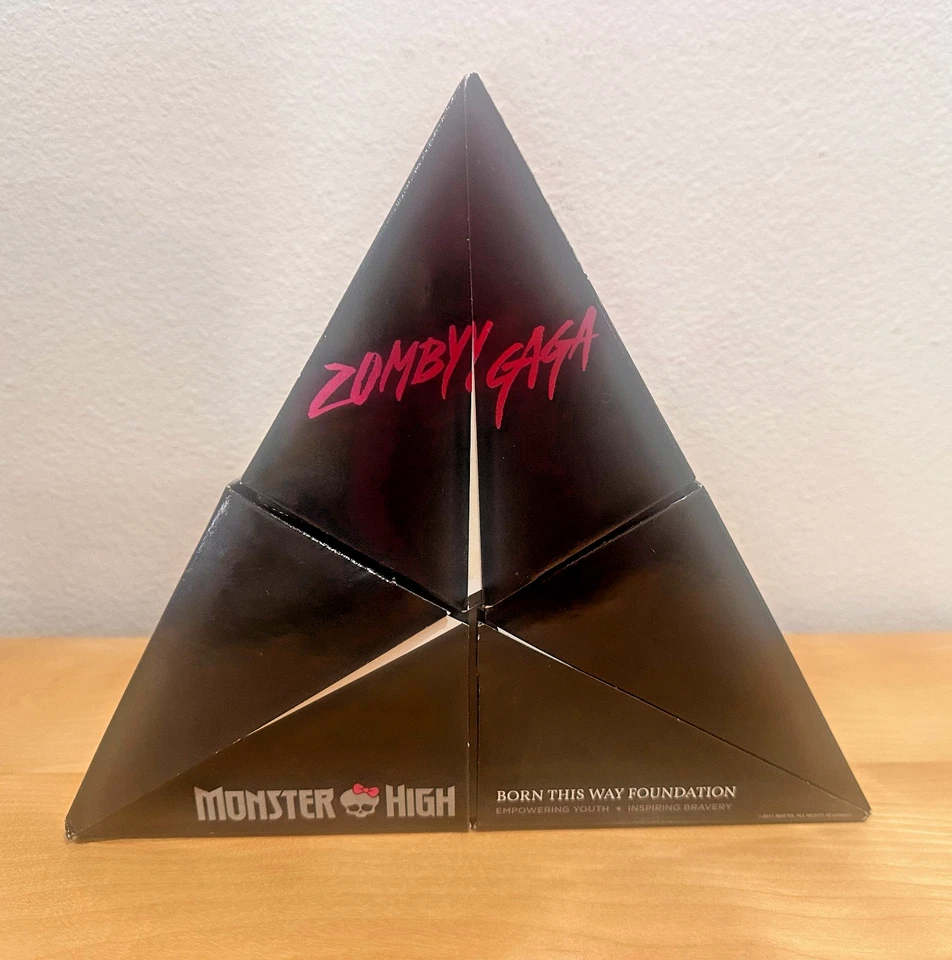 ЧРЕЗВЫЧАЙНО РЕДКАЯ - МОНСТР ВЫСОКОЙ ZOMBY GAGA СЮРПРИЗ КОРОБКА!! МОНСТР ВЫСОКОЙ + ЛЕДИ ГАГА - Изображение 3 из 4