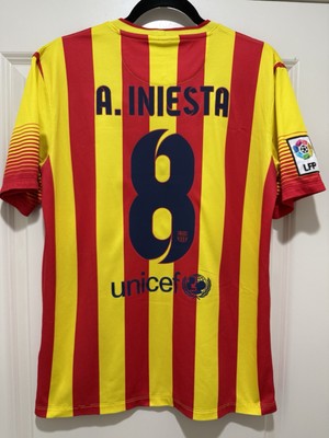バルサ対ヴィッセル　A. INIESTA サッカーシャツ Mサイズ バルサ対ヴィッセル A. INIESTA サッカーシャツ Mサイズ バルサ対