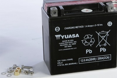 Yuasa High Performance Maintenance Free Battery YTX24HL-BS YUAM6250H (PLT-100)