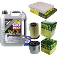 Inspektionskit Filter Liqui Moly ÖL 5L 5W-30 FüR Ford C-Max DM2 1.6
