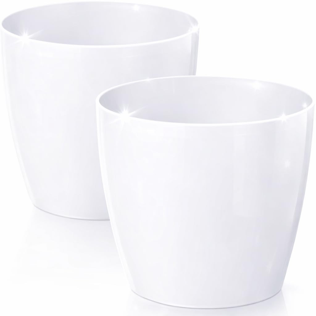 Pots de fleurs mats d'intérieur, cache-pot décoratif pour plantes vertes