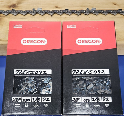 72EXJ092G Oregon  3/8'' .050 92 Drive Links 28'' Chain 2 PK