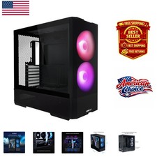 Versatile LANCOOL 207 Tower Chassis - Black SECC with Stunning ARGB Lighting