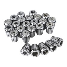 ER32 COLLET 25 SET 1/16"-3/4" by 16th and 32nd INDUSTRIAL GRADE ACCURATE NEW
