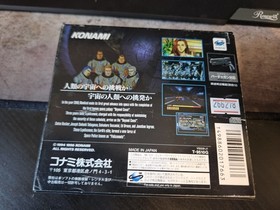 Konami Policenauts Sega Saturn Limited Edition Picture Book Stickers Tested